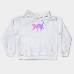 ABSTRACT Cute Cat Lover Kids Hoodie